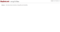 Desktop Screenshot of bogfoot.net